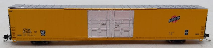 Bluford Shops 86690 N Scale C&NW PS 86' Auto Parts Double Door Boxcar #92065 EX/Box