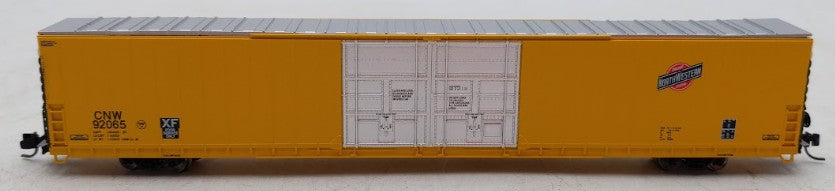 Bluford Shops 86690 N Scale C&NW PS 86' Auto Parts Double Door Boxcar #92065 EX/Box