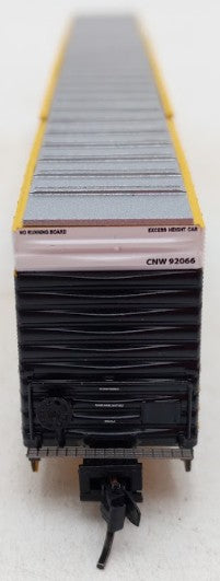 Bluford Shops 86695 N Scale C&NW PS 86' Auto Parts Double Door Boxcar #92066 EX/Box