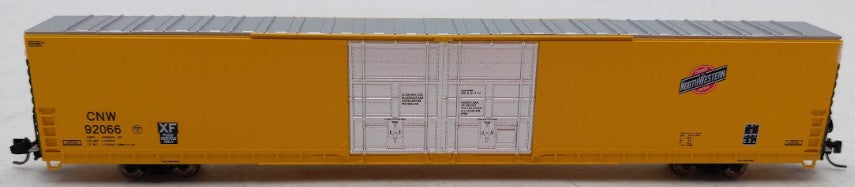 Bluford Shops 86695 N Scale C&NW PS 86' Auto Parts Double Door Boxcar #92066 EX/Box