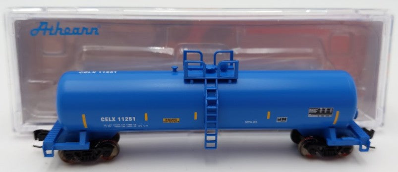 Athearn ATH13737 N Scale CELX 50' RTC 20,000 Gallon Tank Car #11251 LN/Box