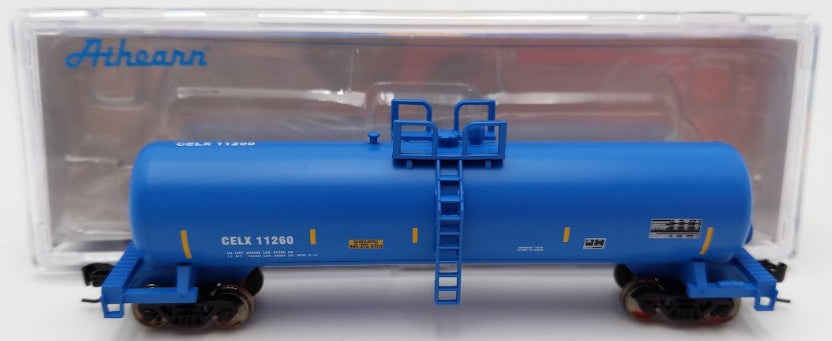 Athearn ATH13738 N Scale CELX 50' RTC 20,000 Gallon Tank Car #11260