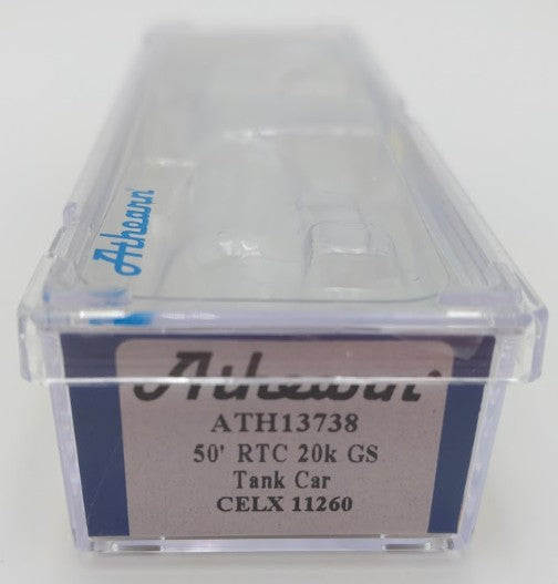Athearn ATH13738 N Scale CELX 50' RTC 20,000 Gallon Tank Car #11260