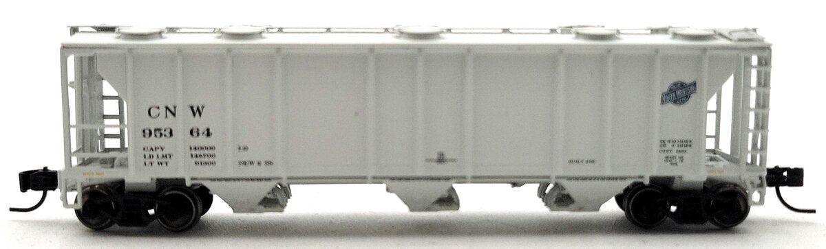Athearn 28336 N Chicago & North Western PS-2 2893 3-Bay Covered Hopper #95364  LN/Box