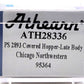 Athearn 28336 N Chicago & North Western PS-2 2893 3-Bay Covered Hopper #95364  LN/Box