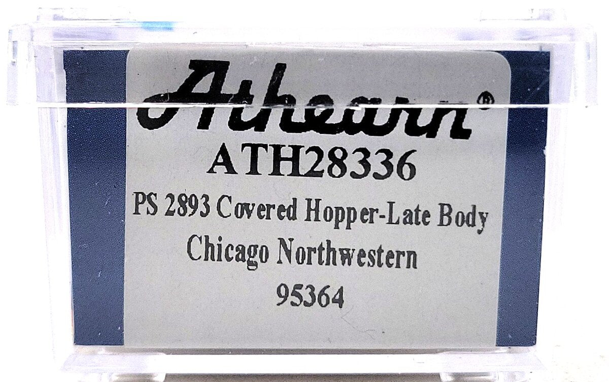 Athearn 28336 N Chicago & North Western PS-2 2893 3-Bay Covered Hopper #95364  LN/Box