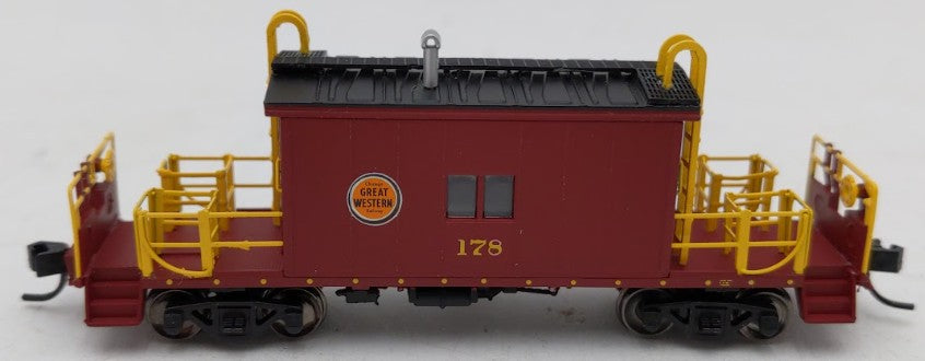 Bluford Shops 25041 N Scale Chicago Great Western Transfer Caboose #178 LN/Box