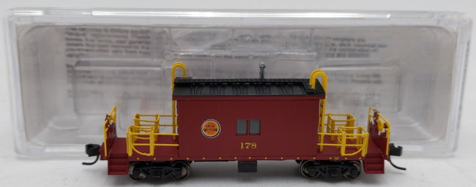 Bluford Shops 25041 N Scale Chicago Great Western Transfer Caboose #178 LN/Box