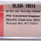 BLMA Models 19014 N CEFX 5660 Covered Hopper #77092 LN/Box