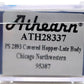 Athearn 28337 N Chicago & North Western PS-2 2893 3-Bay Covered Hopper #95387