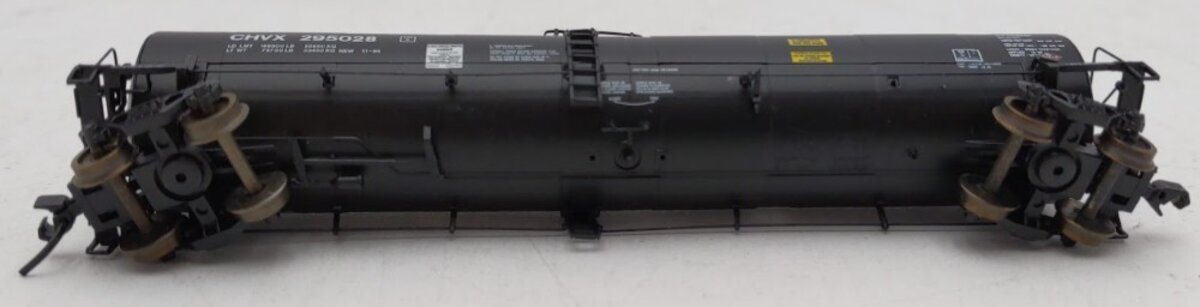 Atlas 50000722 N Scale Chevron Trinity 25.5K Gallon Tank Car #295028 EX/Box