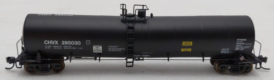 Atlas 50000723 N Scale Chevron Trinity 25.5K Gall0n Tank #295030 LN/Box