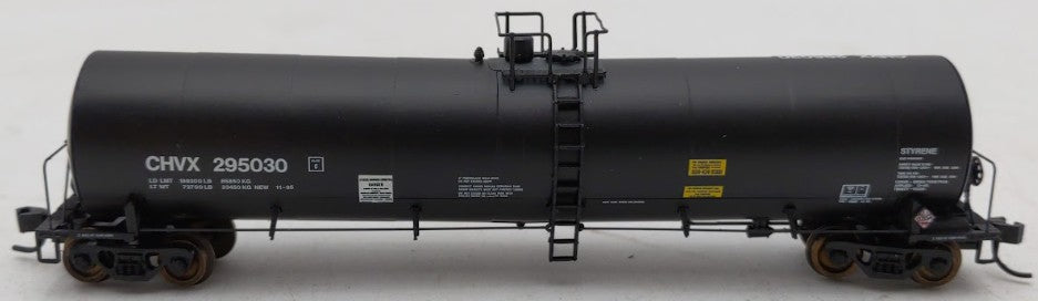 Atlas 50000723 N Scale Chevron Trinity 25.5K Gall0n Tank #295030 LN/Box
