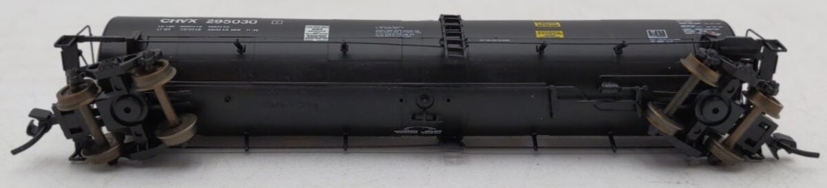Atlas 50000723 N Scale Chevron Trinity 25.5K Gall0n Tank #295030 LN/Box