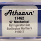 Athearn 17462 N Scale Burlington Northern 57' Mechanical Reefer Car #19017 LN/Box