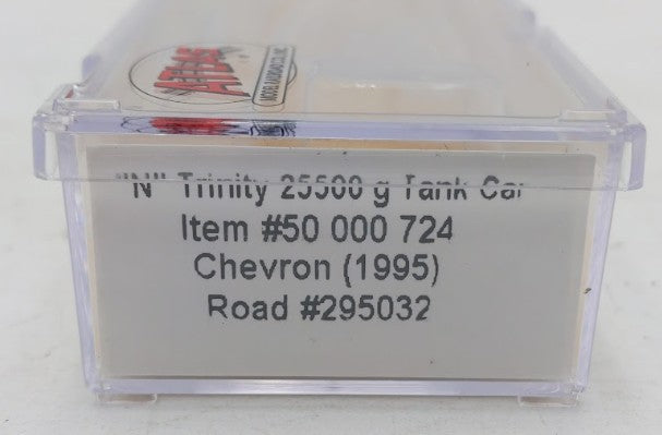 Atlas 50000724 N Scale Chevron CHVX 25500 Gallon Tank Car # 295032 LN/Box