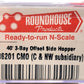 Roundhouse 86201 N Scale CMO 40' Offset Side 3-Bay Hopper #49703 NIB
