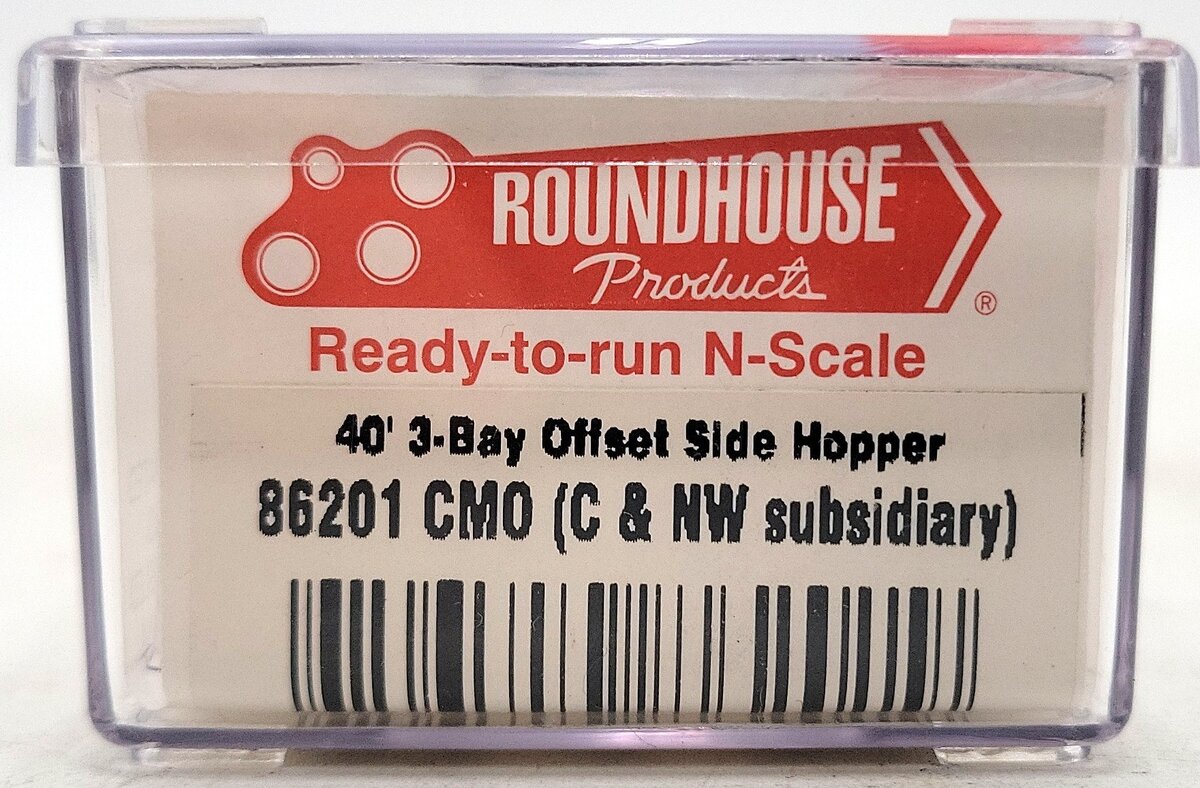 Roundhouse 86201 N Scale CMO 40' Offset Side 3-Bay Hopper #49715 NIB