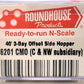 Roundhouse 86201 N Scale CMO 40' Offset Side 3-Bay Hopper #49721 LN/Box
