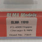 BLMA Models 11010 N Chicago & North Western PS-4000 Covered Hopper #7001 EX/Box