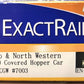 ExactRail EN-50606-1 N Scale Chicago & Northwestern PS 4000 Covered Hopper #7003 LN/Box