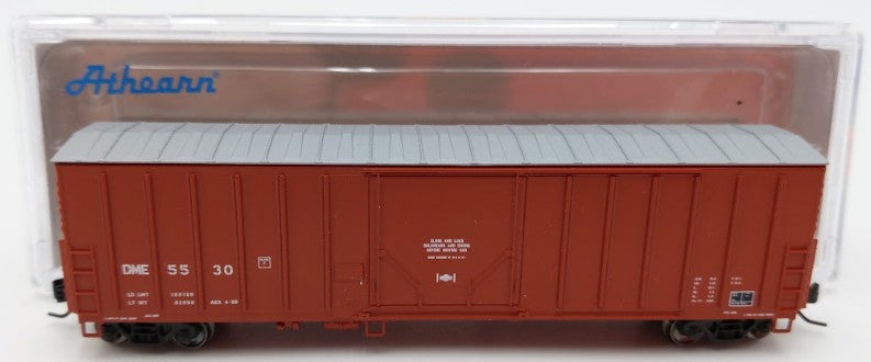Athearn ATH2256 N Scale Dakota Minnesota & Eastern 50' NACC Boxcar #5530 EX/Box