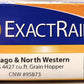 ExactRail EN530121 N Chicago & North Western PS2CD 4427 Covered Hopper #95873 EX/Box