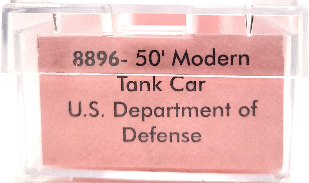 Roundhouse 8896 N Scale U.S. Department of Defense 50' Modern Tank Car #14207 LN/Box