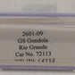 Trainworx Inc. 2601-09 N Scale Rio Grande GS Gondola #72113 LN/Box