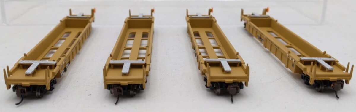 Walthers 932-8054 N Scale DTTX Double Stack Cars (Set of 4) EX/Box