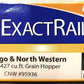 ExactRail EN530124 N Chicago & North Western PS2CD 4427 Covered Hopper #95936 LN/Box