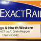 ExactRail EN530125 N Chicago & North Western PS2CD 4427 Covered Hopper #95942 LN/Box