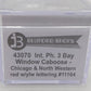 Bluford Shops 43070 N CNW Ph. 3 International Car Bay Window Caboose #11164 EX/Box