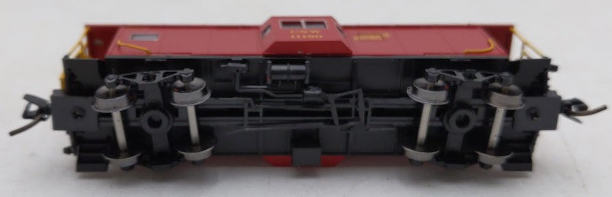 Bluford Shops 43071 N CNW Ph. 3 International Car Bay Window Caboose #11180 EX/Box