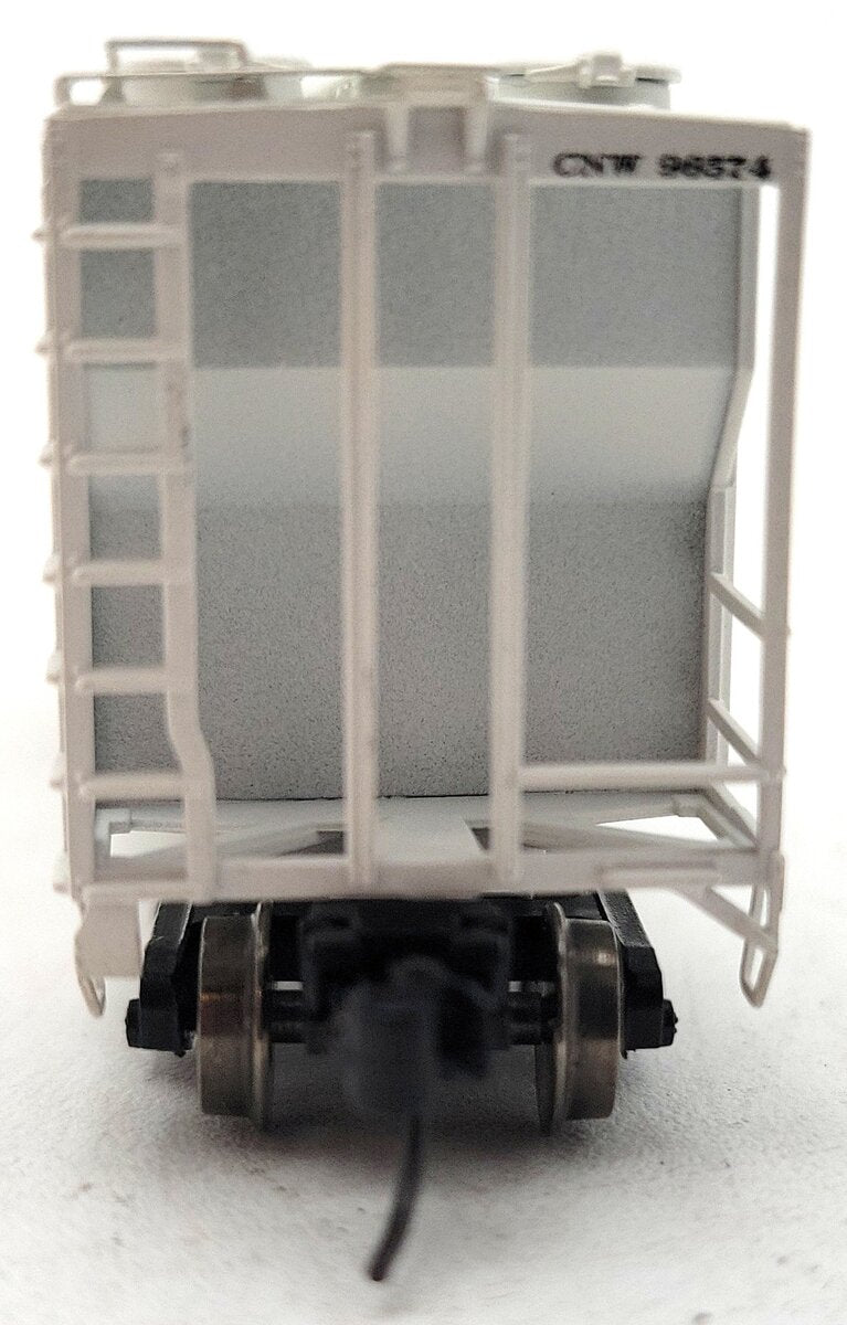 Athearn 12046 N Chicago and North Western PS-2 2600 Covered Hopper Gray #96574 LN/Box