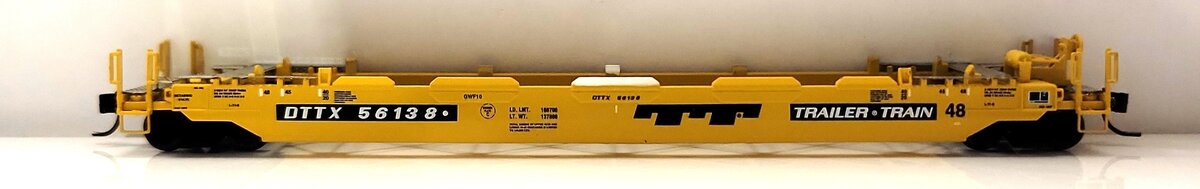 Athearn 17208 N Trailer Train Husky Stack Well Car #56138 LN/Box