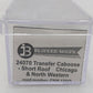 Bluford Shops 24070 N Scale C&NW Short Roof Transfer Caboose #12503