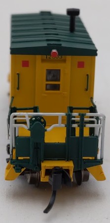 Bluford Shops 24070 N Scale C&NW Short Roof Transfer Caboose #12503 EX/Box