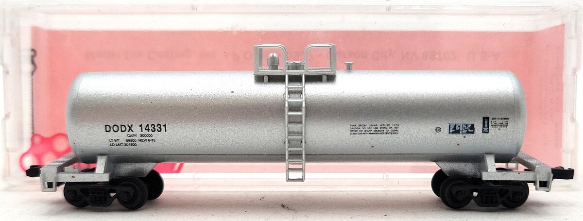 Rounhoude 8896 N Scale U.S. Department of Defense 50' Modern Tank Car #14331 LN/Box
