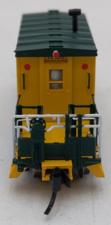 Bluford Shops 24370 N Scale C&NW Yellow Short Roof Transfer Caboose #12520 LN/Box