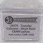 Bluford Shops 24370 N Scale C&NW Yellow Short Roof Transfer Caboose #12520