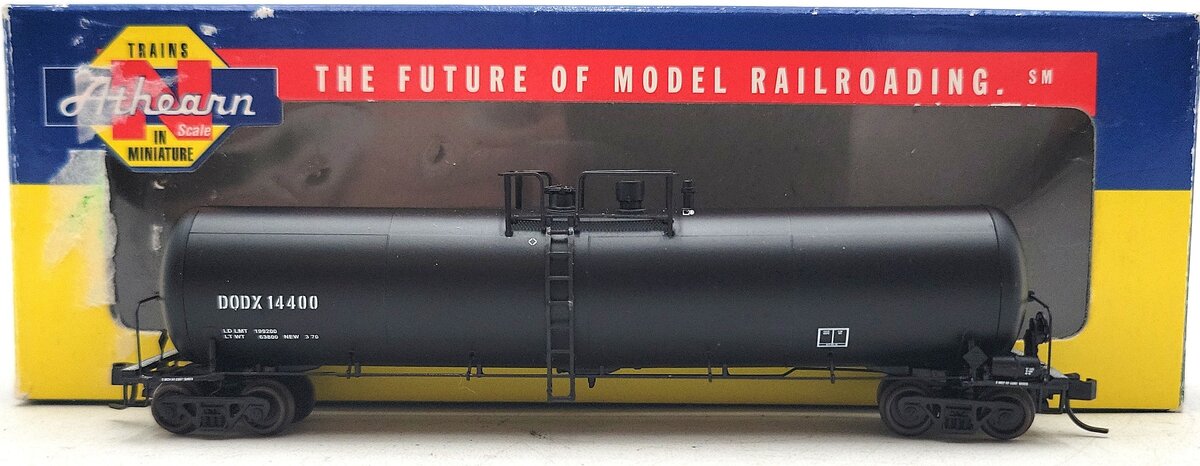 Athearn 24397 N DODX 30,000-Gallon Ethanol Tank #14404 LN/Box