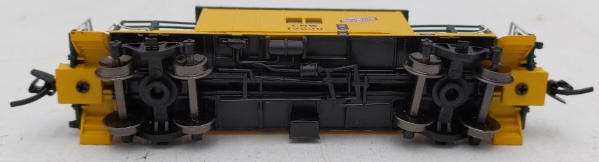 Bluford Shops 24371 N Scale C&NW Short Roof Transfer Caboose #12529 EX/Box