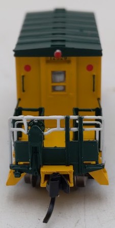 Bluford Shops 24371 N Scale C&NW Short Roof Transfer Caboose #12529 EX/Box