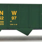 Roundhouse 86001 N Scale CNW 40' 3-Bay Rib Side Hopper #135297 NIB