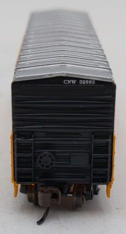 Walthers 932-8951 N Scale CNW North American 50' Smoothside Box Car #32993 EX/Box