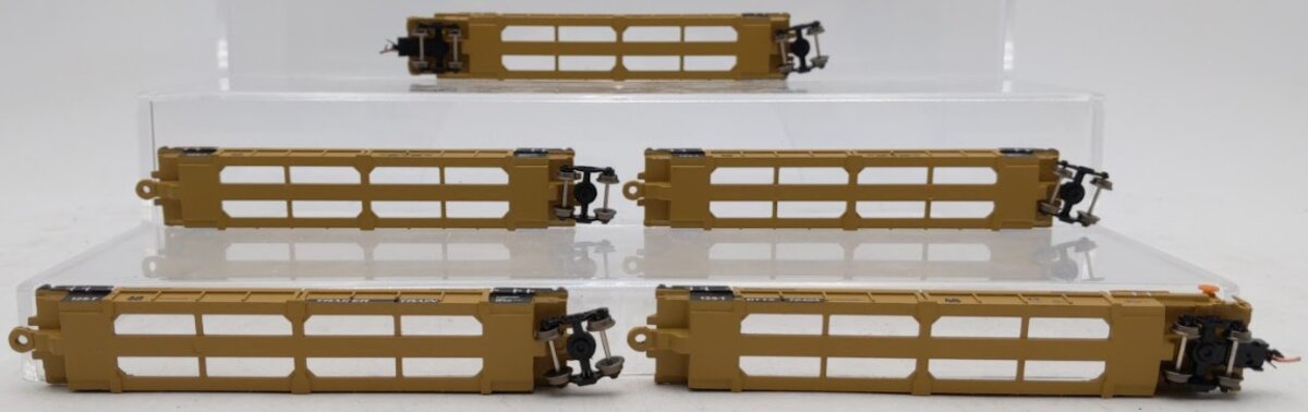 Walthers 932-8109 N Scale Thrall 5-Unit Articulated Double Stack Car #72403 EX/Box