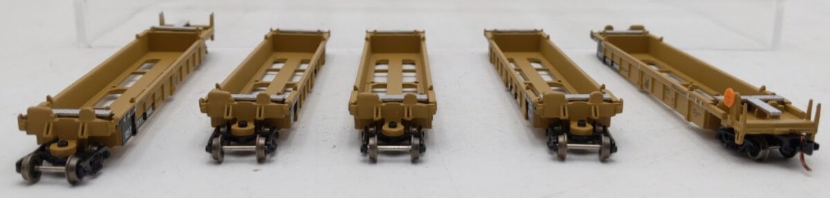 Walthers 932-8109 N Scale Thrall 5-Unit Articulated Double Stack Car #72403 EX/Box