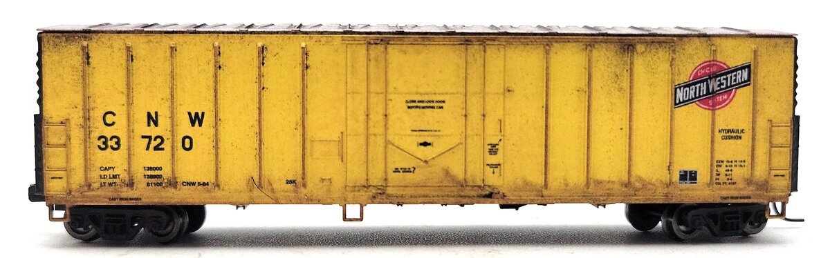 Athearn 10652 N Scale Chicago North Western N.A.C.C Weathered 50' Boxcar #33720 LN/Box