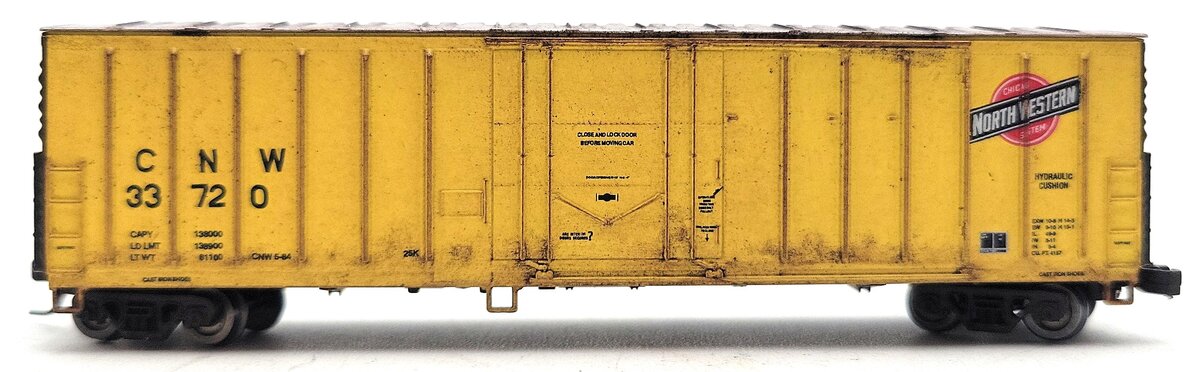 Athearn 10652 N Scale Chicago North Western N.A.C.C Weathered 50' Boxcar #33720 LN/Box